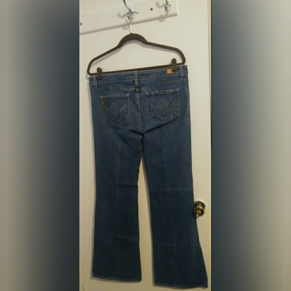Paige Robertson Wide Leg Jeans - Picture 2 of 6